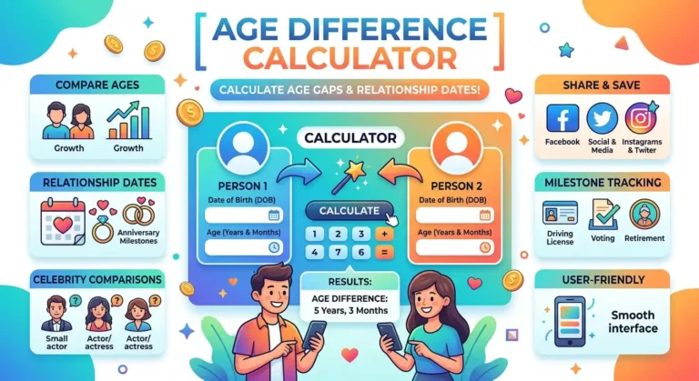Age Difference Calculator image