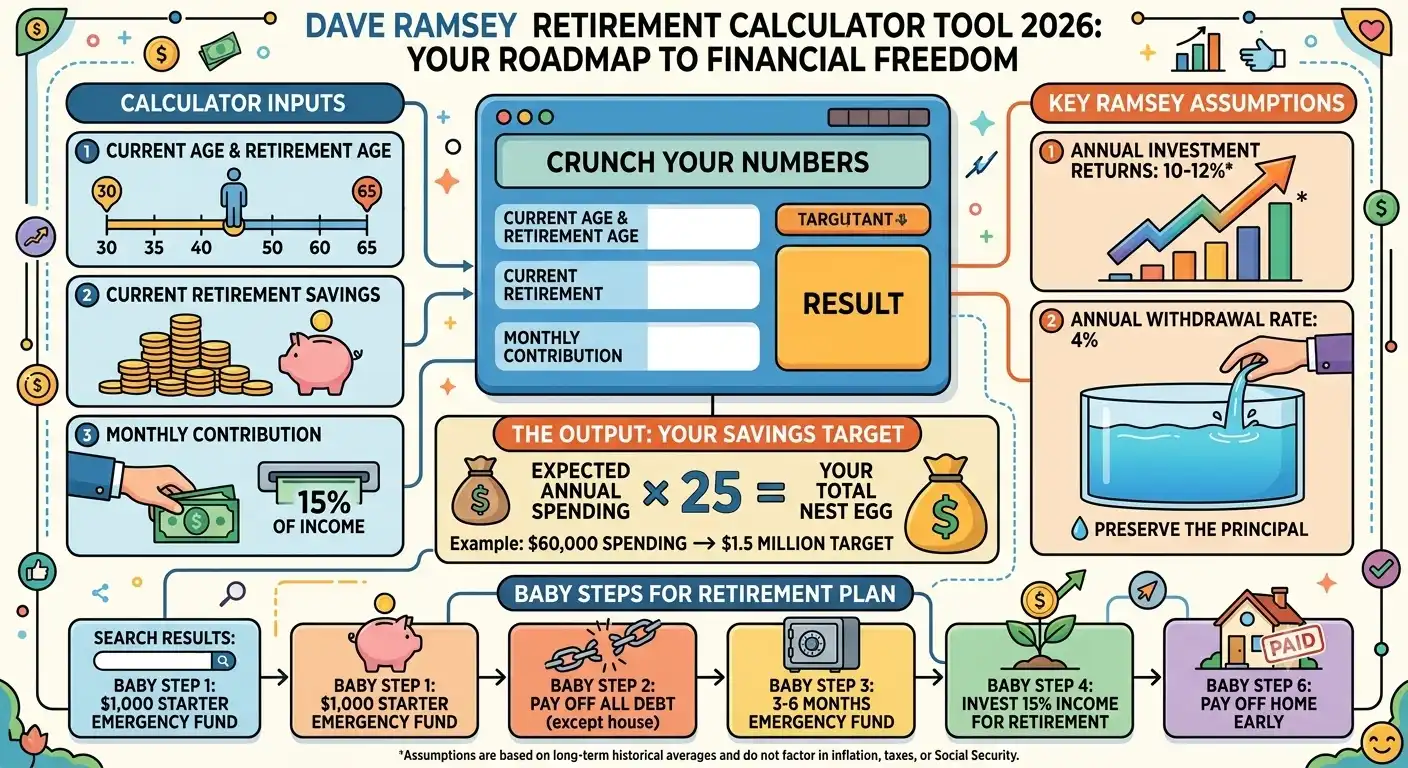 Dave Ramsey Retirement Calculator Tool 2026