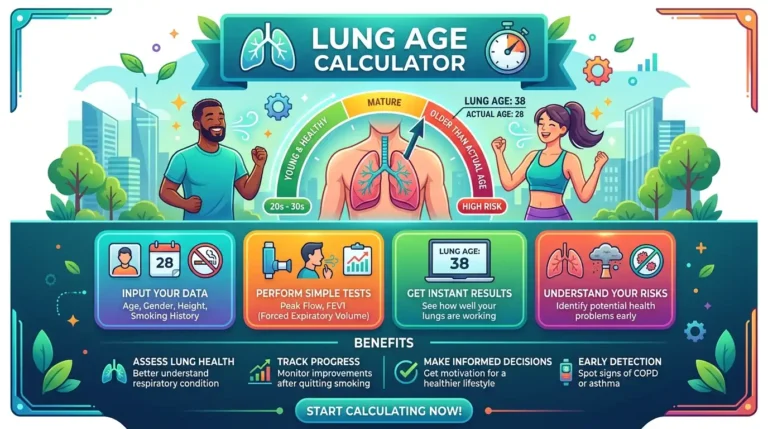 Lung Age Calculator image