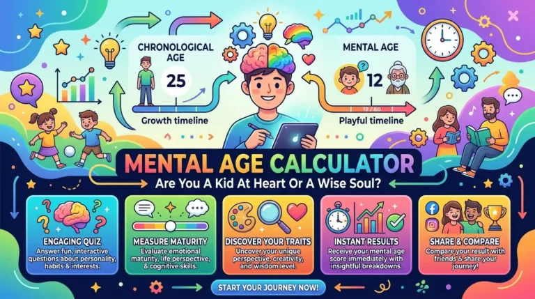 Mental Age Calculator image