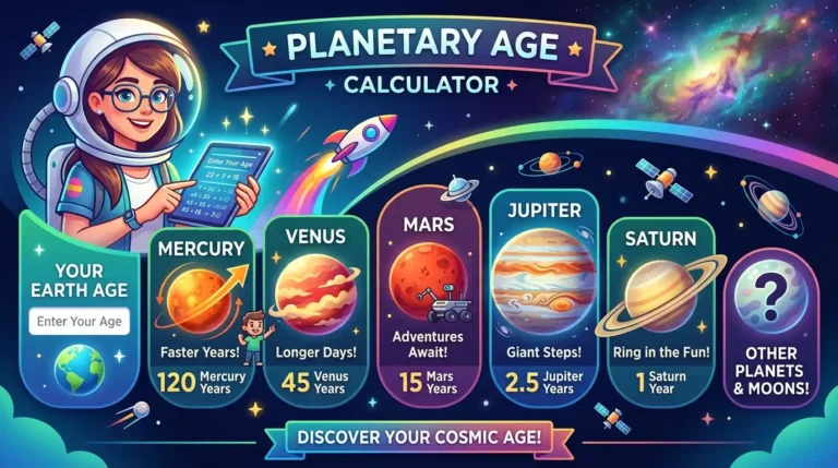 Planetary Age Calculator image