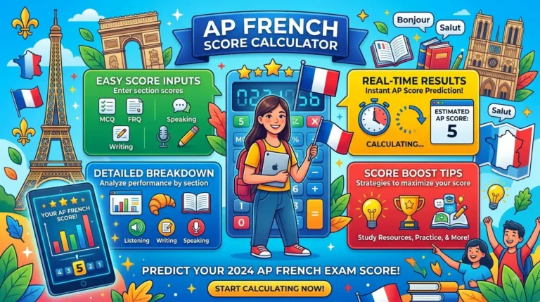 AP French Score Calculator image