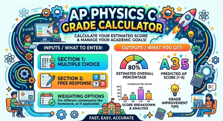 ap physics c grade calculator image