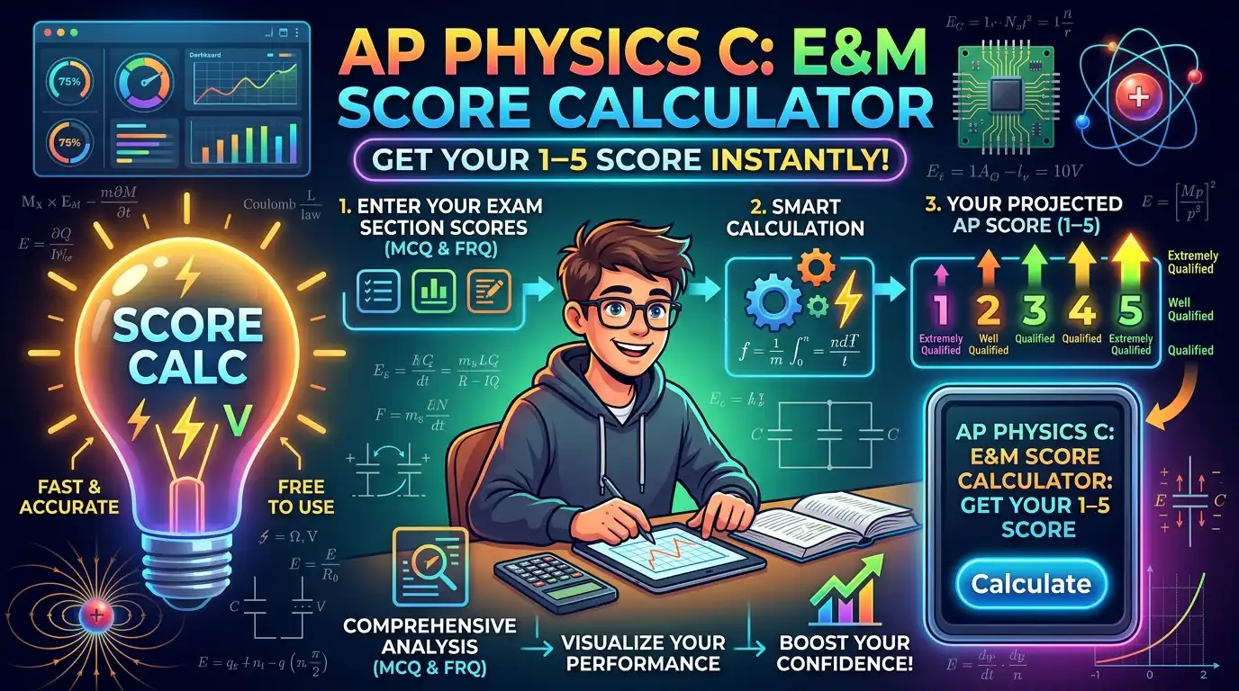 AP Physics E&M Score Calculator