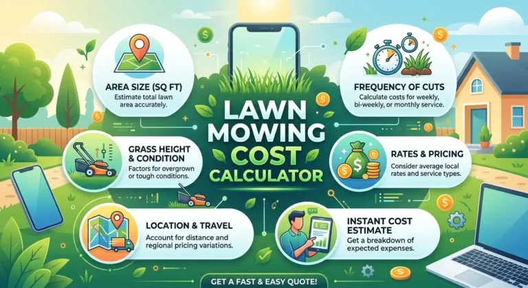 lawn mowing cost calculator image